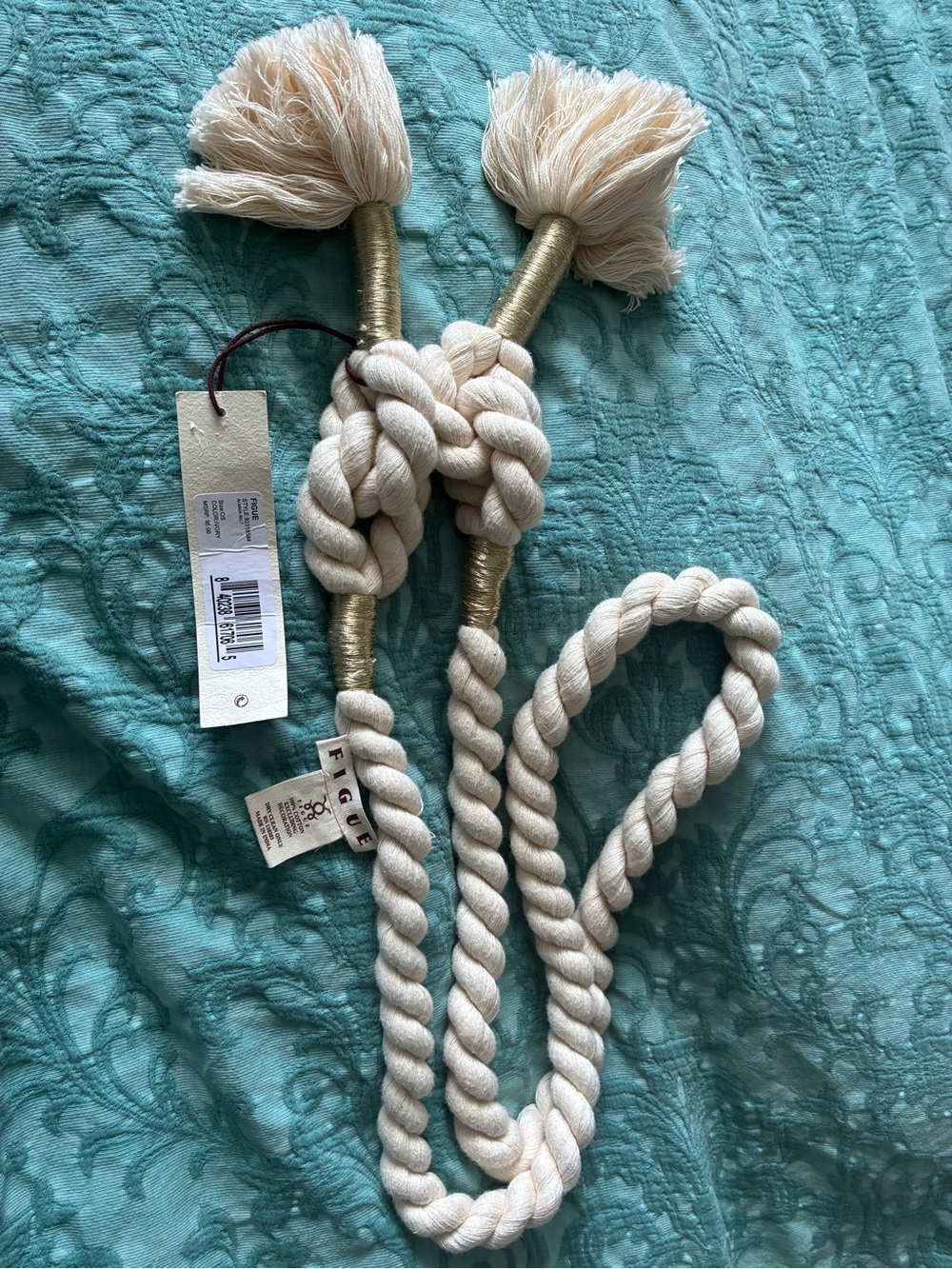 Figue Rope Belt NWT